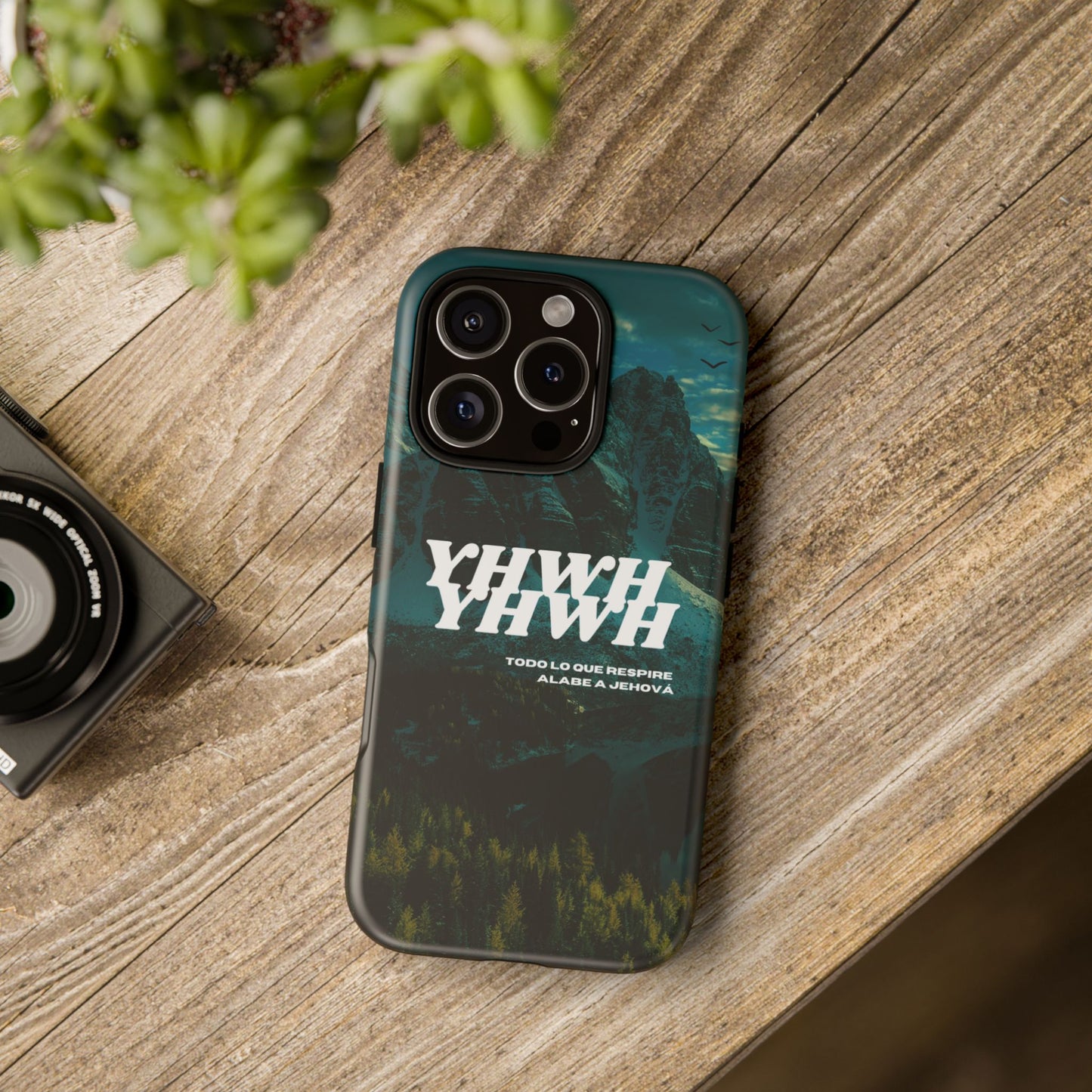 Phone case - YHWH Todo lo que respire alabe a Jehová