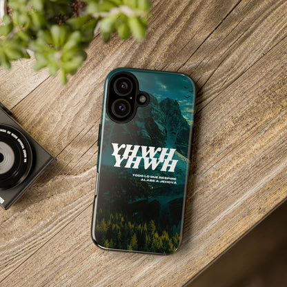 Phone case - YHWH Todo lo que respire alabe a Jehová