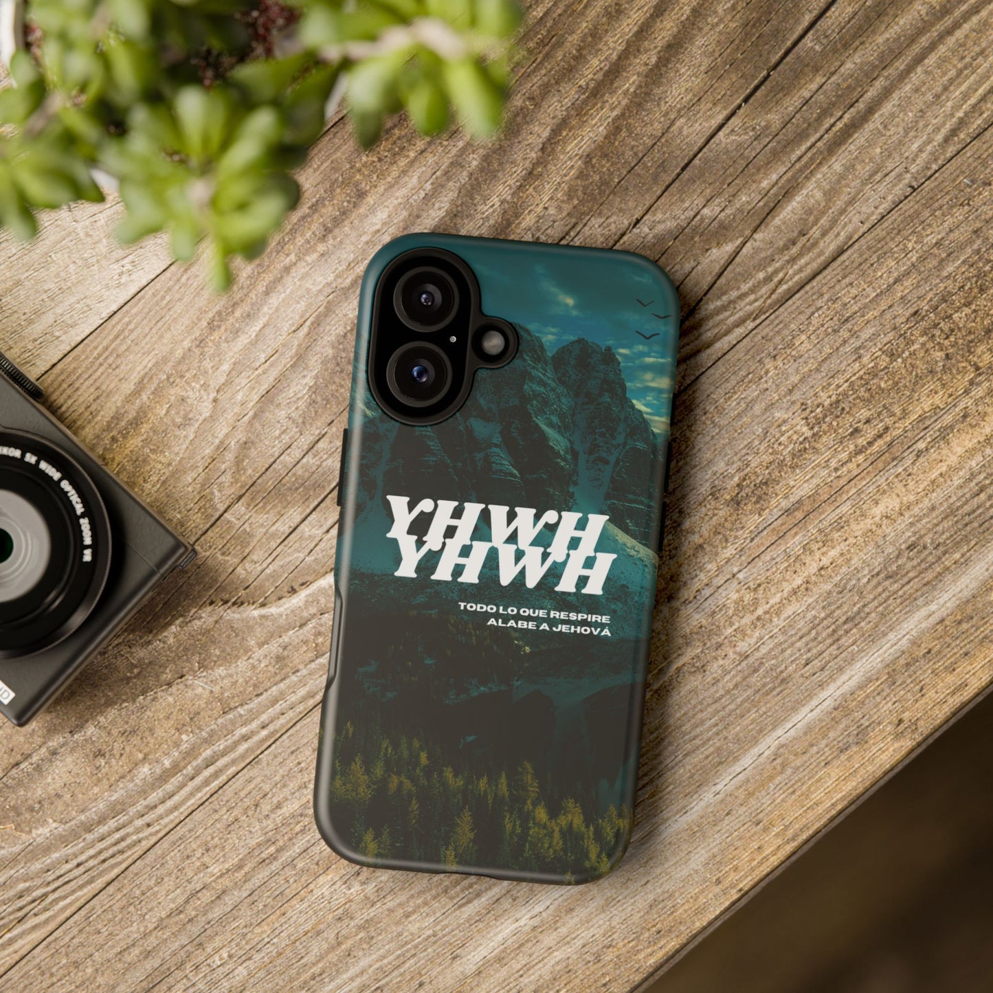 Phone case - YHWH Todo lo que respire alabe a Jehová