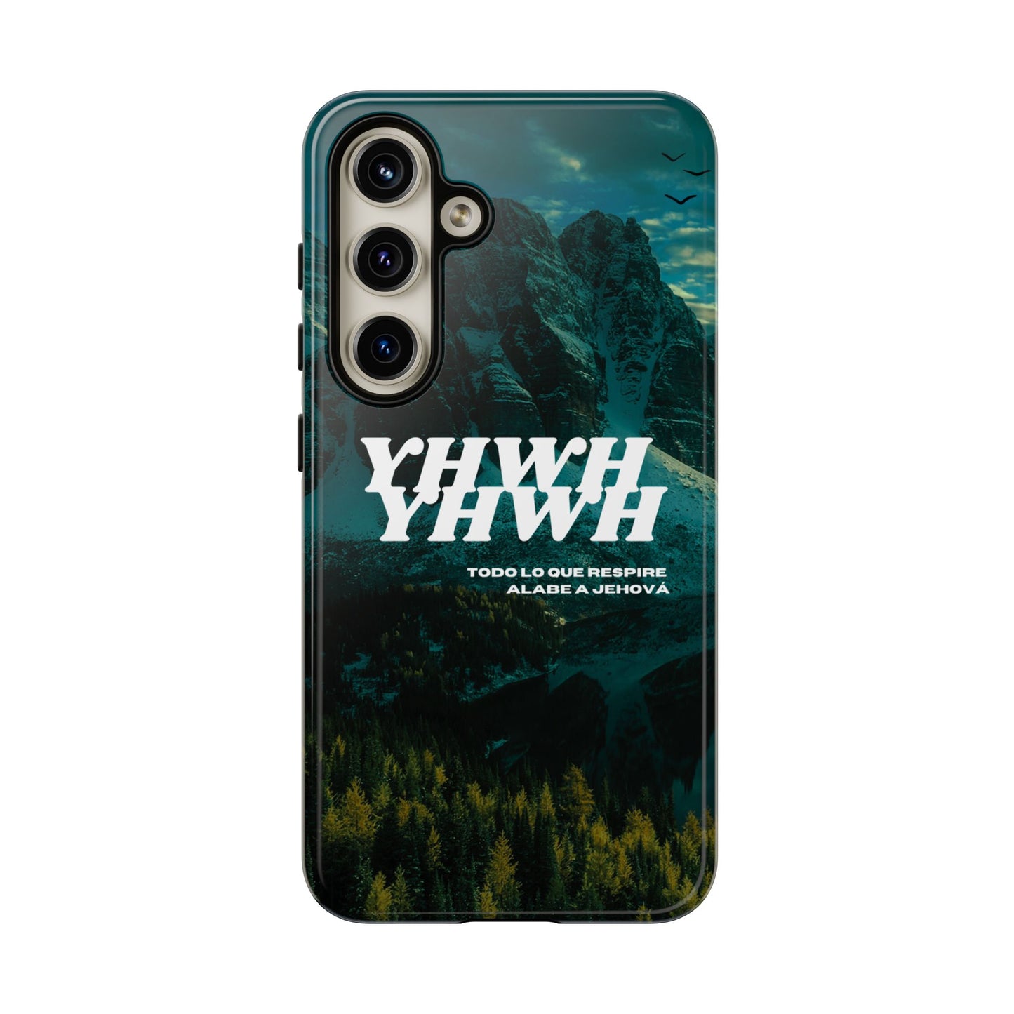 Phone case - YHWH Todo lo que respire alabe a Jehová