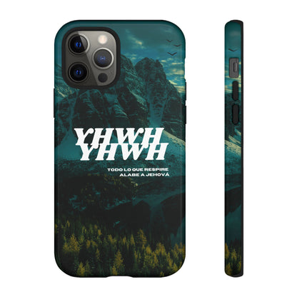 Phone case - YHWH Todo lo que respire alabe a Jehová