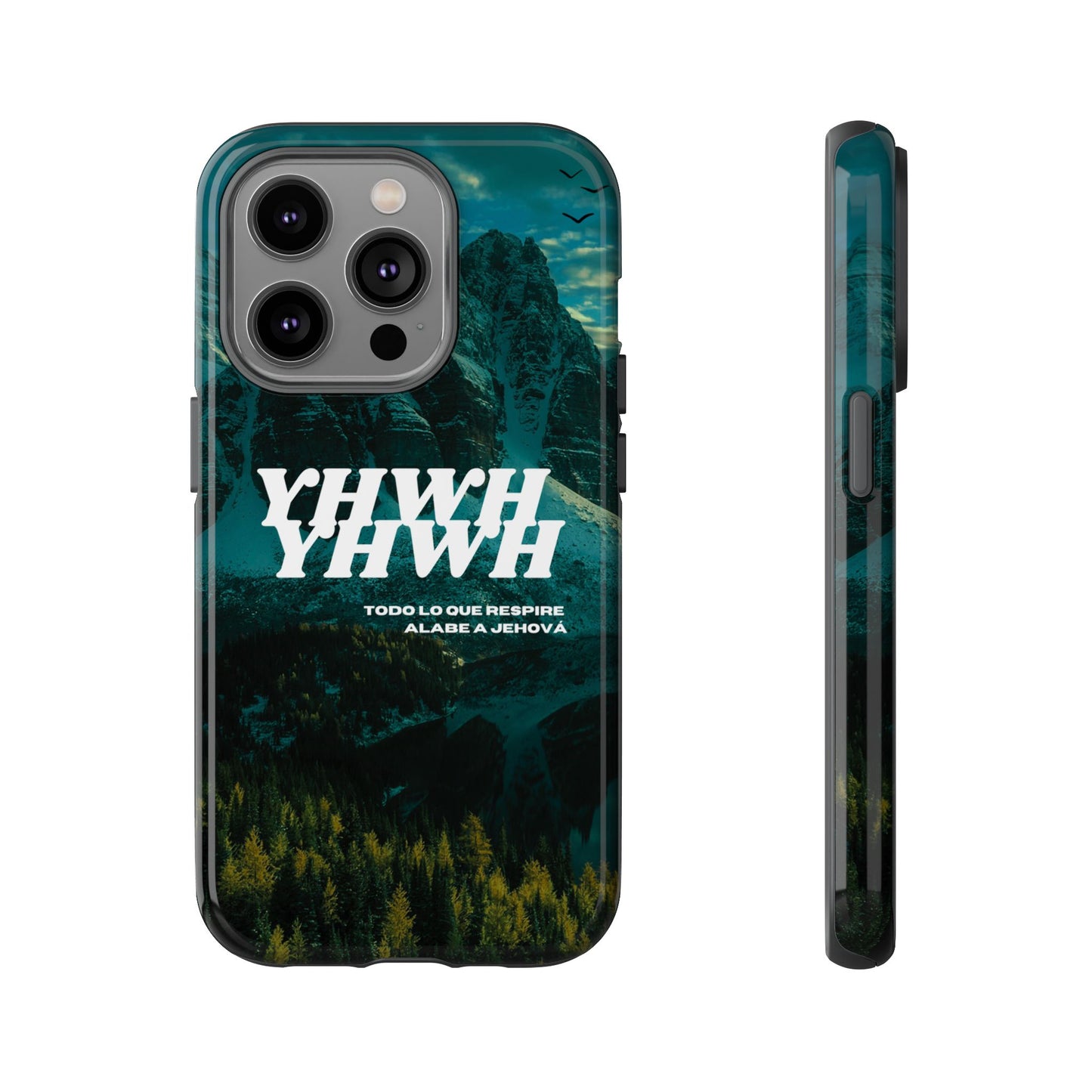 Phone case - YHWH Todo lo que respire alabe a Jehová