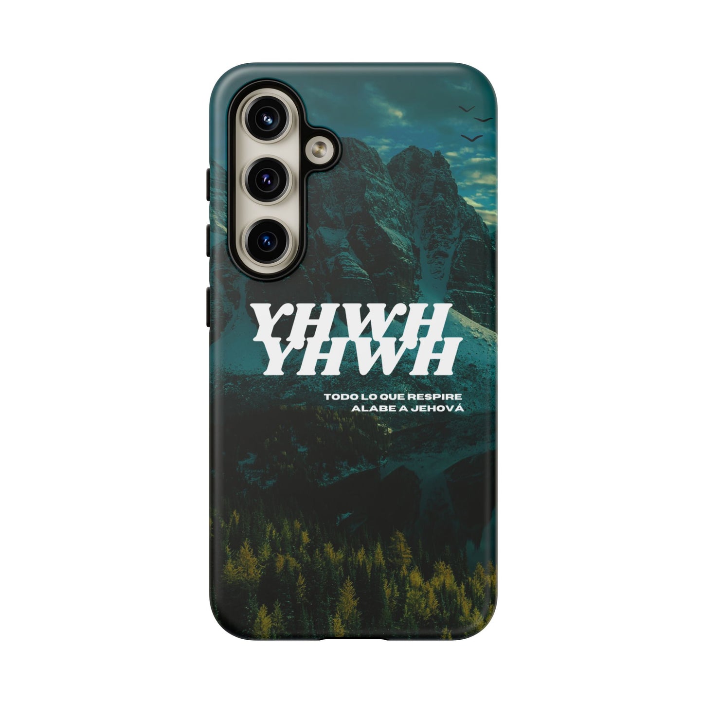 Phone case - YHWH Todo lo que respire alabe a Jehová